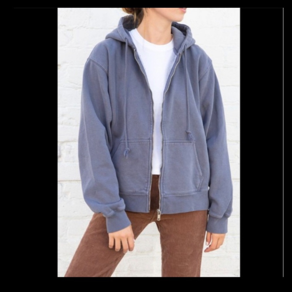 blue christy hoodie